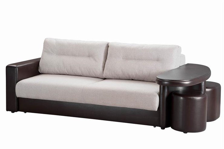 Прямой диван Сантана 4 БД со столом (НПБ) в Омске - изображение 2